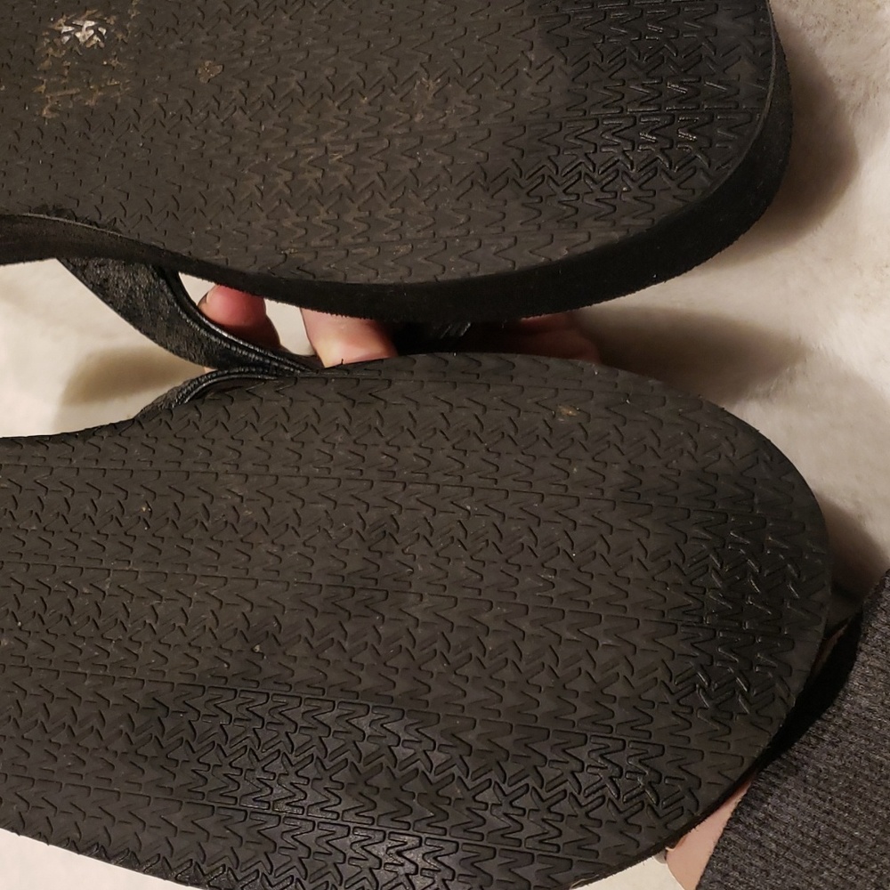 MICHAEL KORS  10 BLACK FLIP FLOP - Picture 7 of 11
